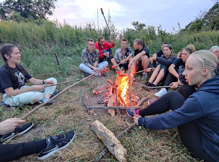 Mazurskie wakacje studentów z "Redemptora"