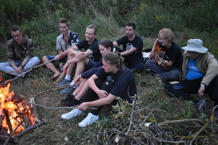 Mazurskie wakacje studentów z "Redemptora"