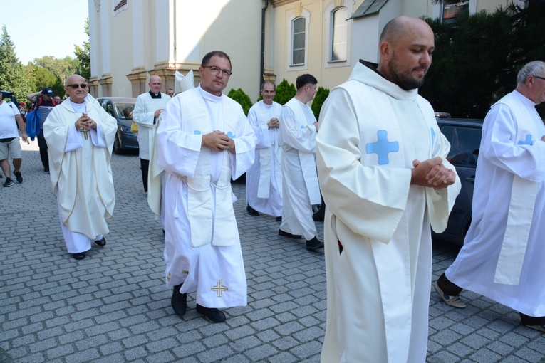 Pielgrzymkowa Eucharystia w Strzelcach Opolskich