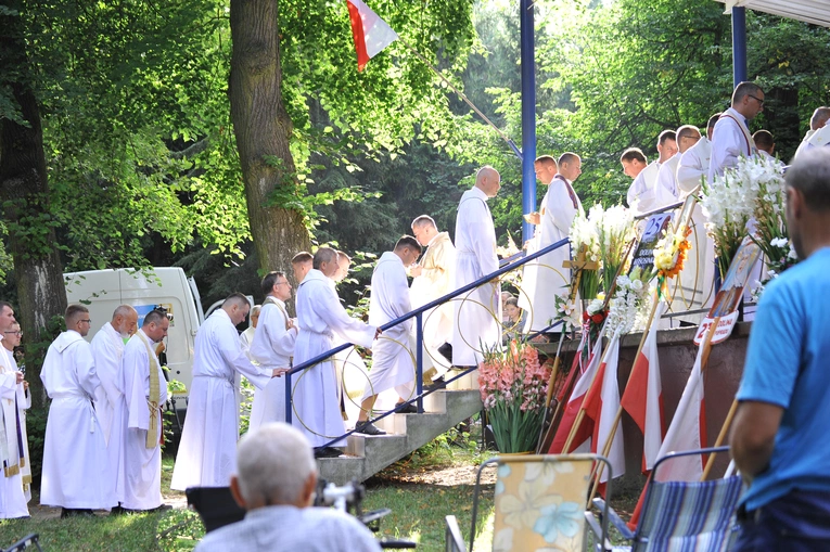 Racławice. Msza św. (B)