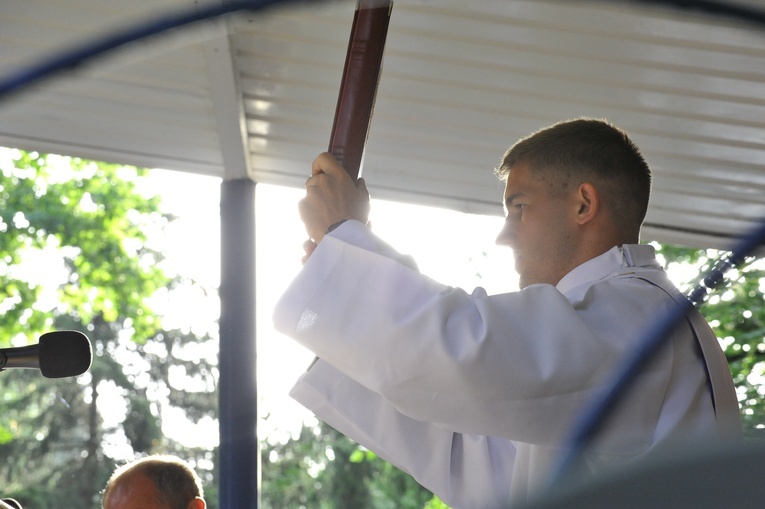 Racławice. Msza św. (B)