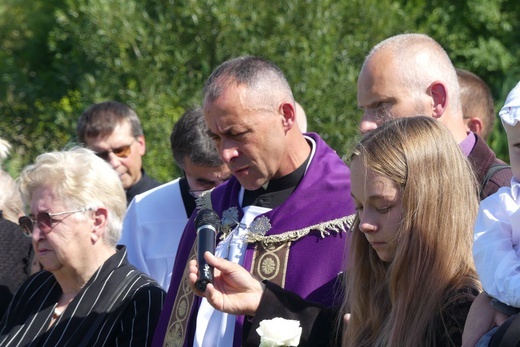 Pogrzeb śp. Janiny Mizi - mamy ks. Zygmunta Mizi, proboszcza w Miliardowicach