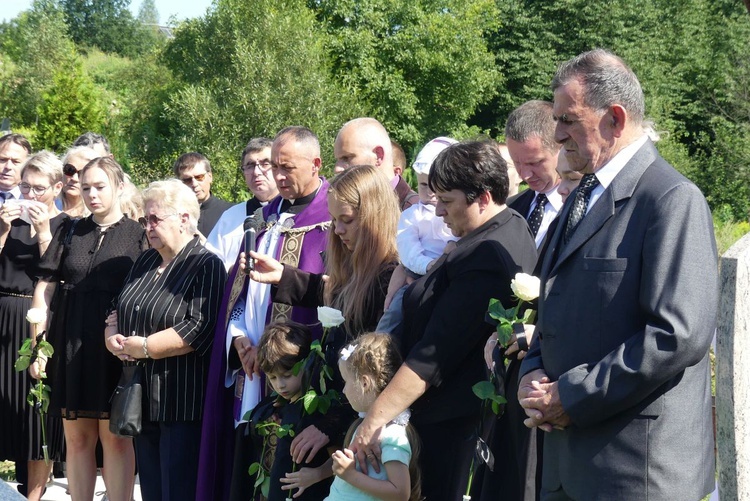Pogrzeb śp. Janiny Mizi - mamy ks. Zygmunta Mizi, proboszcza w Miliardowicach