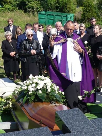 Pogrzeb śp. Janiny Mizi - mamy ks. Zygmunta Mizi, proboszcza w Miliardowicach