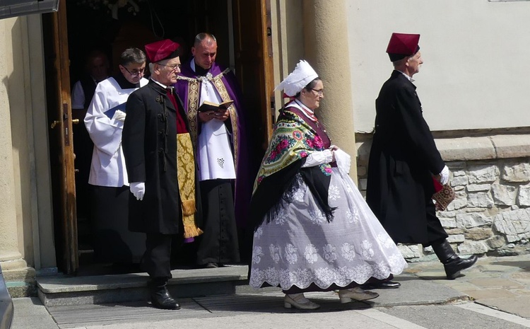 Pogrzeb śp. Janiny Mizi - mamy ks. Zygmunta Mizi, proboszcza w Miliardowicach