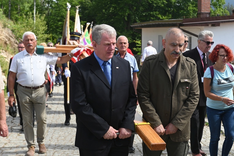 Pielgrzymka "Solidarności" na Górę Igliczną