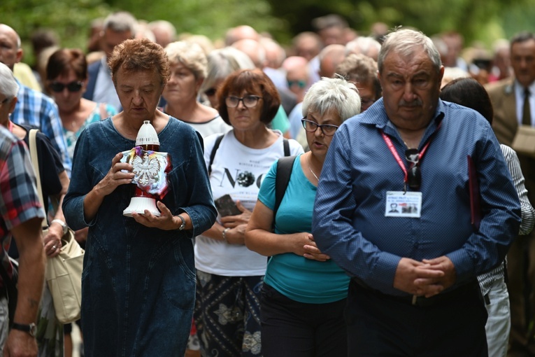 Pielgrzymka "Solidarności" na Górę Igliczną