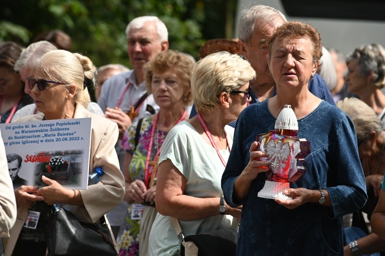 Pielgrzymka "Solidarności" na Górę Igliczną