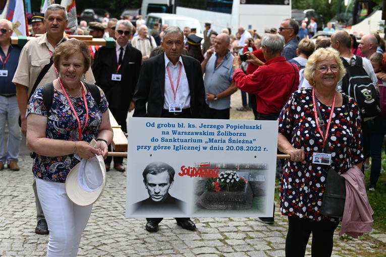 Pielgrzymka "Solidarności" na Górę Igliczną