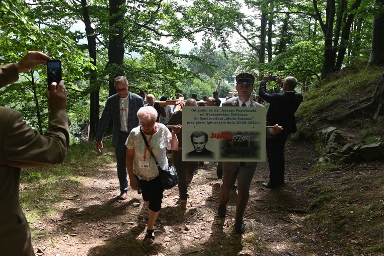 Pielgrzymka "Solidarności" na Górę Igliczną