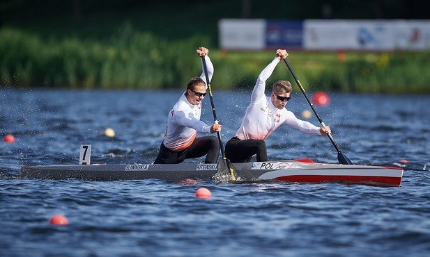 Kanadyjkarze Arsen Śliwiński i Aleksander Kitewski mistrzami Europy w konkurencji C2 200 m 