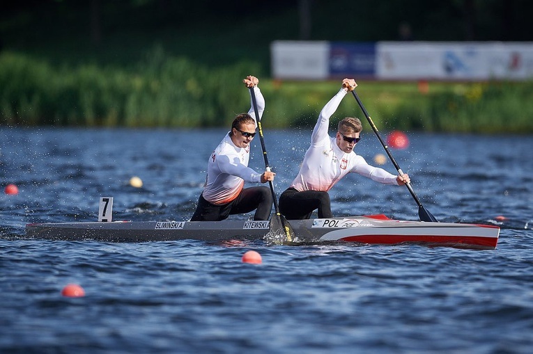 Kanadyjkarze Arsen Śliwiński i Aleksander Kitewski mistrzami Europy w konkurencji C2 200 m 