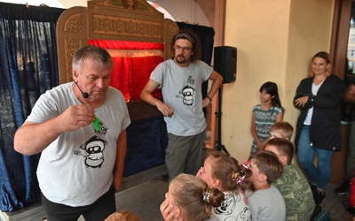 W tegorocznym festiwalu wziął udział m. in. Libor z czeskim teatrem lalek Ahoj.