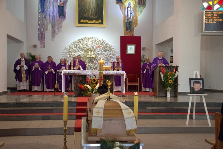 Uroczystości pogrzebowe śp. ks. Kazimierza Południaka