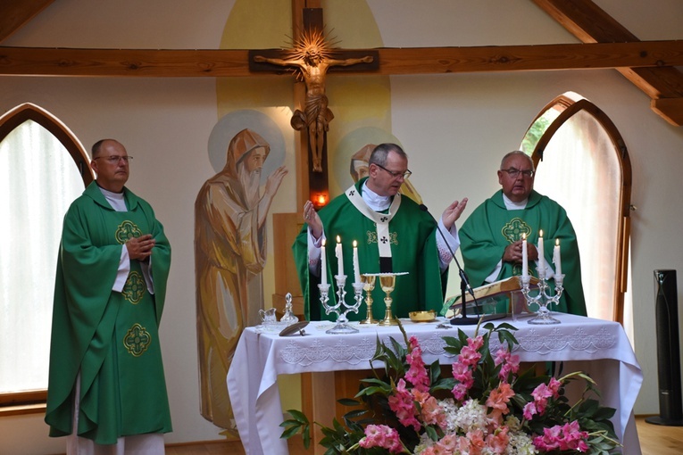 Poświęcenie Zacisza św. Benedykta w Żarnowcu