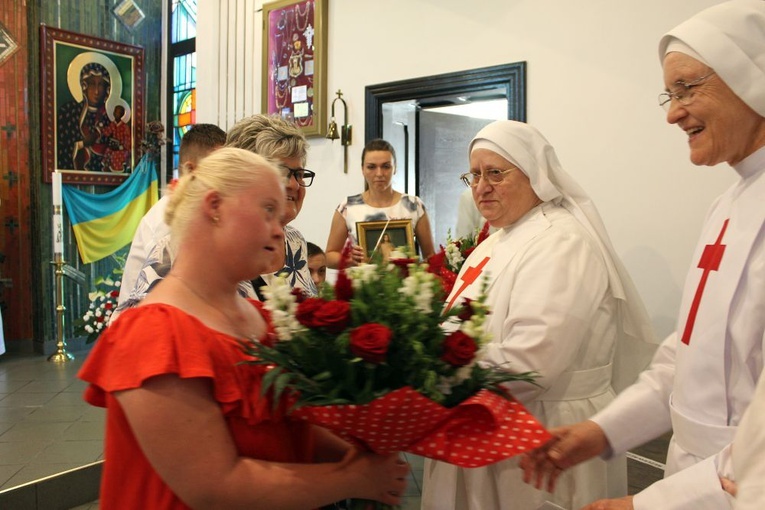 Powitanie kamilianek w Rusinowicach