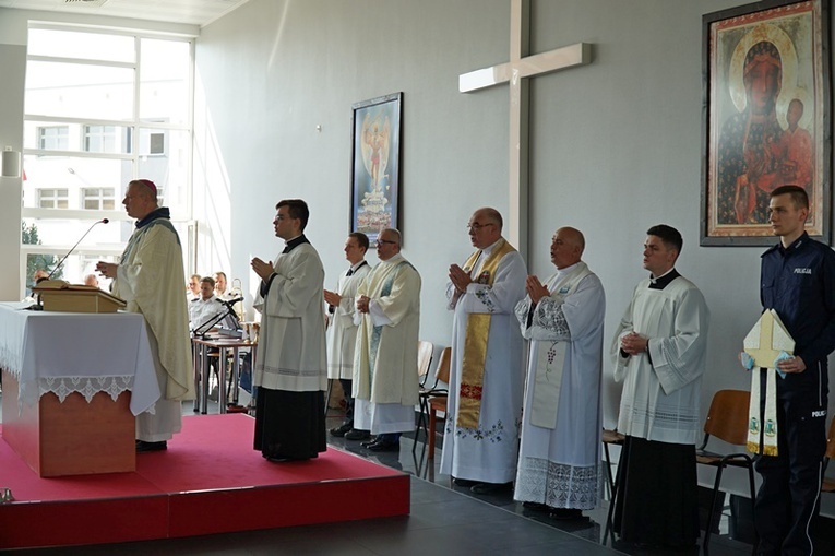 Mszy św. przewodniczył bp Wiesław Szlachetka.