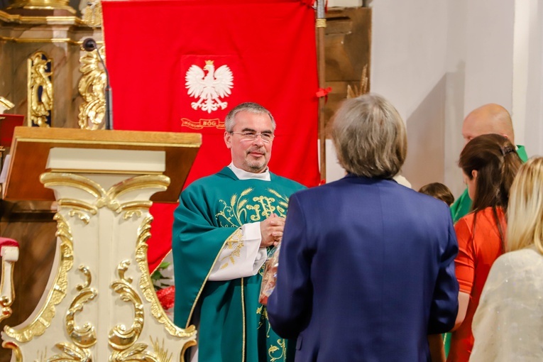 Podziękowanie dla ks. Piotra Bortnika