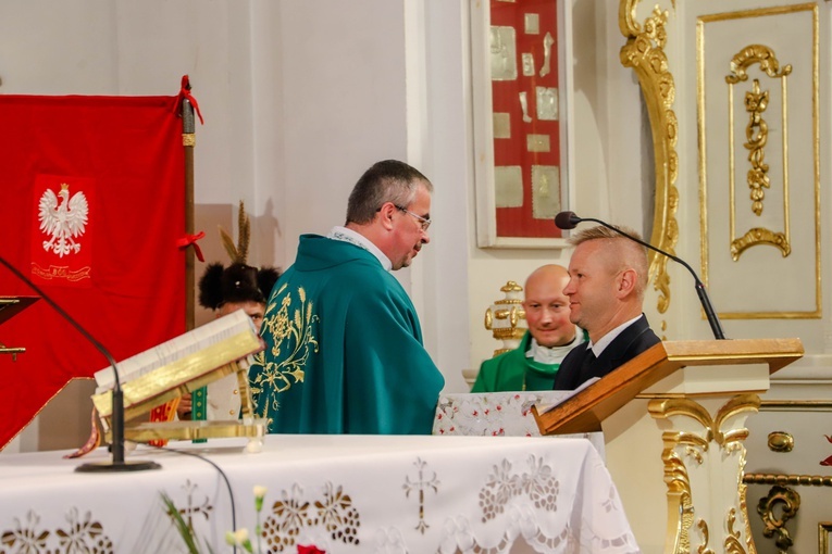 Podziękowanie dla ks. Piotra Bortnika
