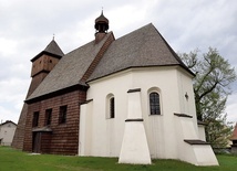 ▲	Kościół św. Jerzego w 2019 r. został laureatem ogólnopolskiego konkursu „Zabytek Zadbany”.