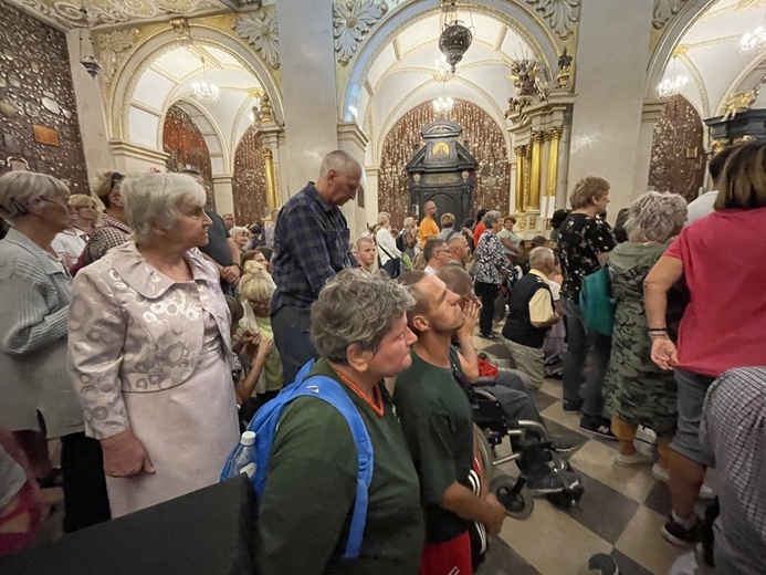 Powitanie 411. Pieszej Pielgrzymki Żywieckiej na Jasnej Górze - 2022