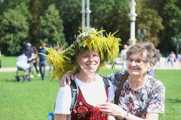 Powitanie 411. Pieszej Pielgrzymki Żywieckiej na Jasnej Górze - 2022