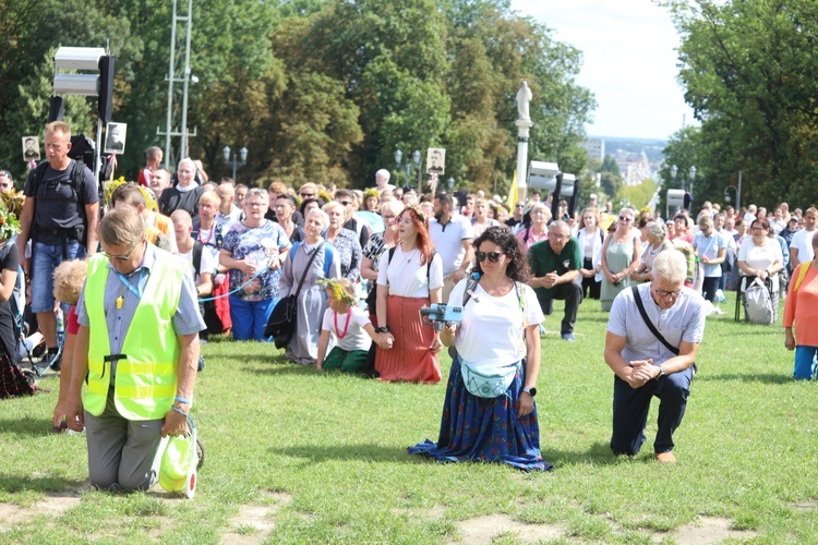 Powitanie 411. Pieszej Pielgrzymki Żywieckiej na Jasnej Górze - 2022