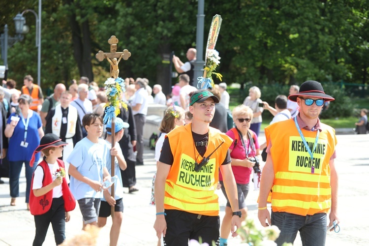 Powitanie 411. Pieszej Pielgrzymki Żywieckiej na Jasnej Górze - 2022