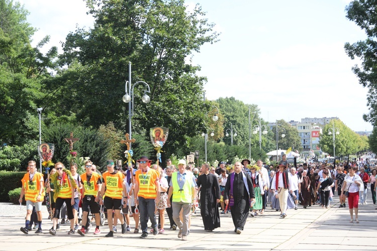 Powitanie 411. Pieszej Pielgrzymki Żywieckiej na Jasnej Górze - 2022