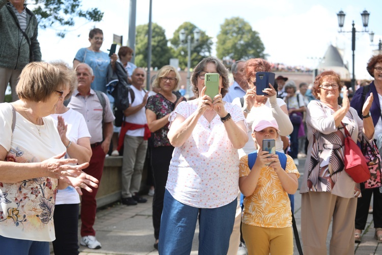 Powitanie 411. Pieszej Pielgrzymki Żywieckiej na Jasnej Górze - 2022