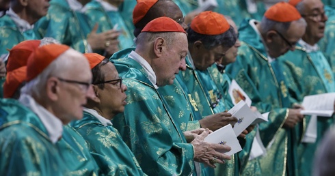 Papież przestrzegł kardynałów przed myśleniem, że Kościół jest wielki, a oni na wybitnych stopniach hierarchii