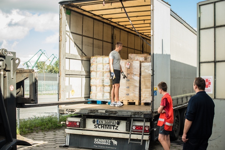 Ósmy transport humanitarny dla Ukrainy