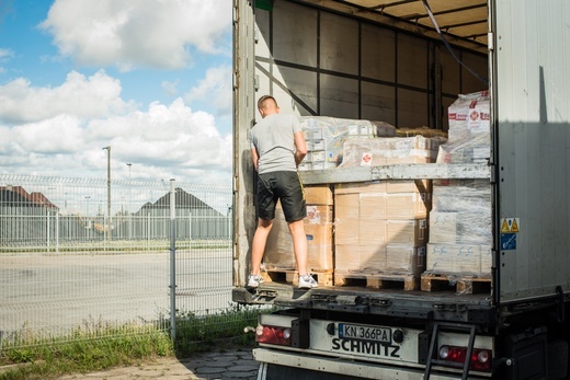 Ósmy transport humanitarny dla Ukrainy