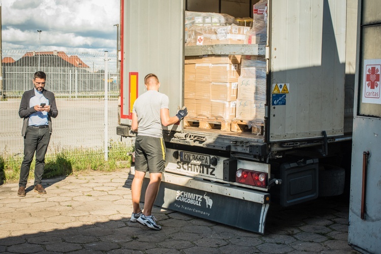 Ósmy transport humanitarny dla Ukrainy