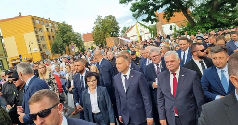 Prezydent w "oblężonym mieście"