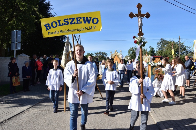 Odpust i pielgrzymi w sanktuarium Królowej Polskiego Morza