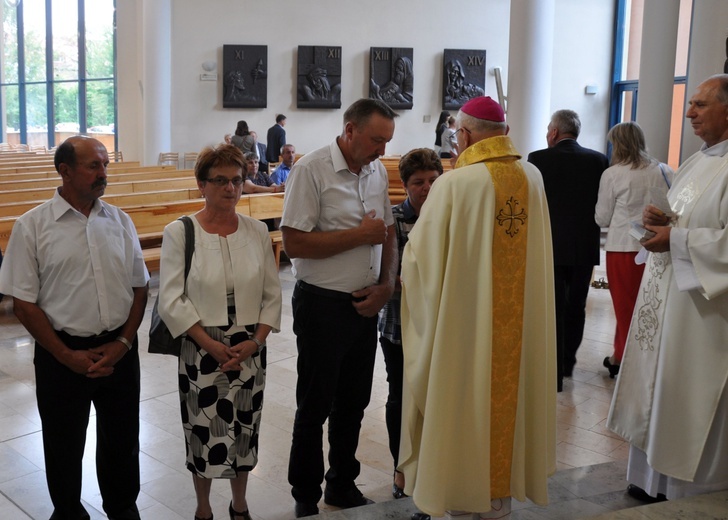 Pielgrzymka srebrnych jubilatów w Opolu