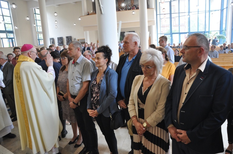 Pielgrzymka srebrnych jubilatów w Opolu