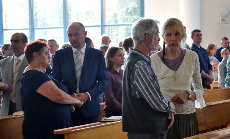 Pielgrzymka srebrnych jubilatów w Opolu