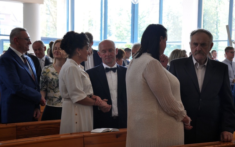 Pielgrzymka srebrnych jubilatów w Opolu