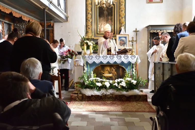 Patronalne święto w domu w Krzywym Kole