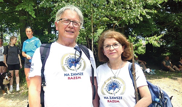 Bernadeta i Stefan Targoszowie z Żywca-Sporysza.