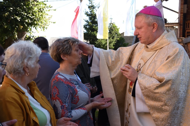 Chorzy modlili się w sanktarium swarzewskim