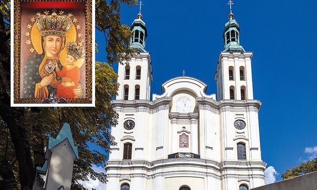 Cudowny obraz Matki Bożej Uśmiechniętej jest w Pszowie od 300 lat. Wieże bazyliki widać z daleka. Ich szczyty wieńczą karawaki – krzyże upamiętniające ustanie zarazy.