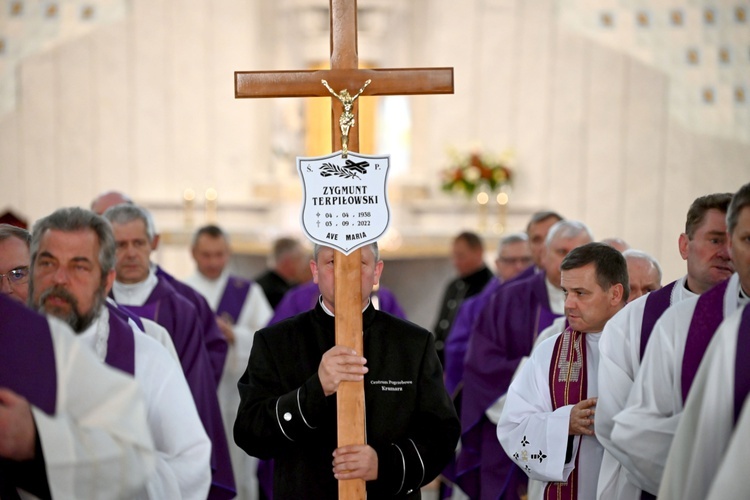 Pogrzeb Zygmunta Terpiłowskiego, taty ks. Władysława