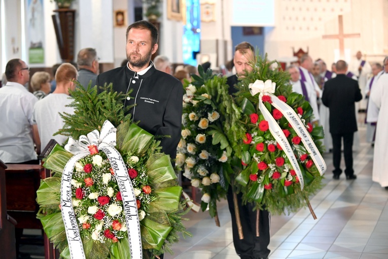 Pogrzeb Zygmunta Terpiłowskiego, taty ks. Władysława