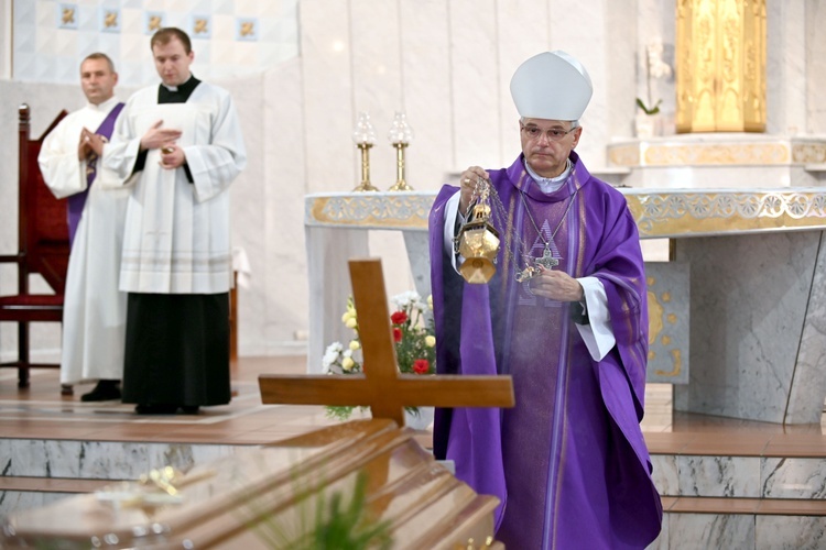 Pogrzeb Zygmunta Terpiłowskiego, taty ks. Władysława