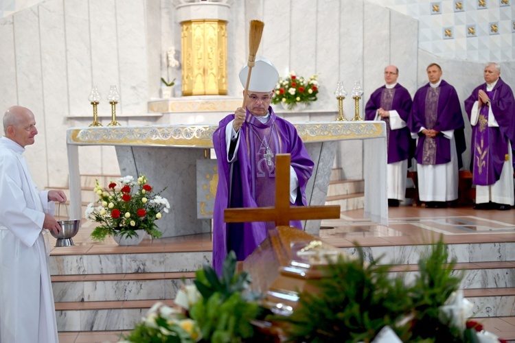 Pogrzeb Zygmunta Terpiłowskiego, taty ks. Władysława