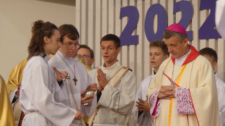 Młodzi w amfiteatrze pod Grojcem w Żywcu - 2022