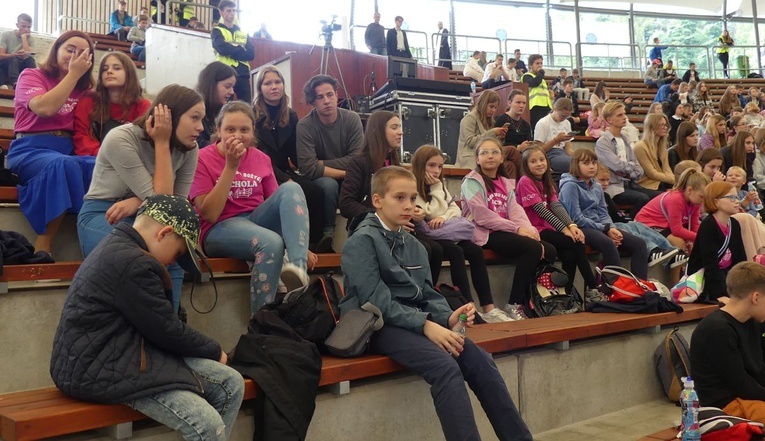 Młodzi w amfiteatrze pod Grojcem w Żywcu - 2022